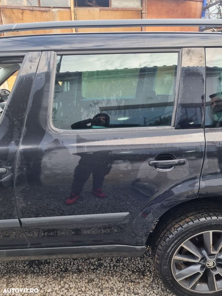 Usa Stanga Spate Skoda Yeti Facelift 2013 - 2017 SUV 4 Usi Skoda Blau CYVB (1375) - 1