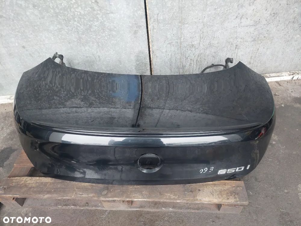 BMW 6 e63 e64 KLAPA BAGAŻNIKA KOLOR 475 RAF-AUTO CZĘŚCI BMW