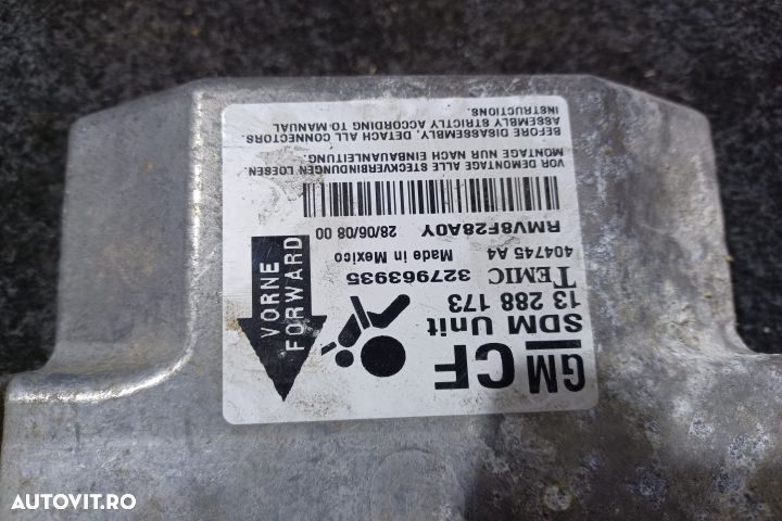 Calculator airbag 13288173 Opel Zafira B [2005 - 2010] Minivan 5-usi - 4
