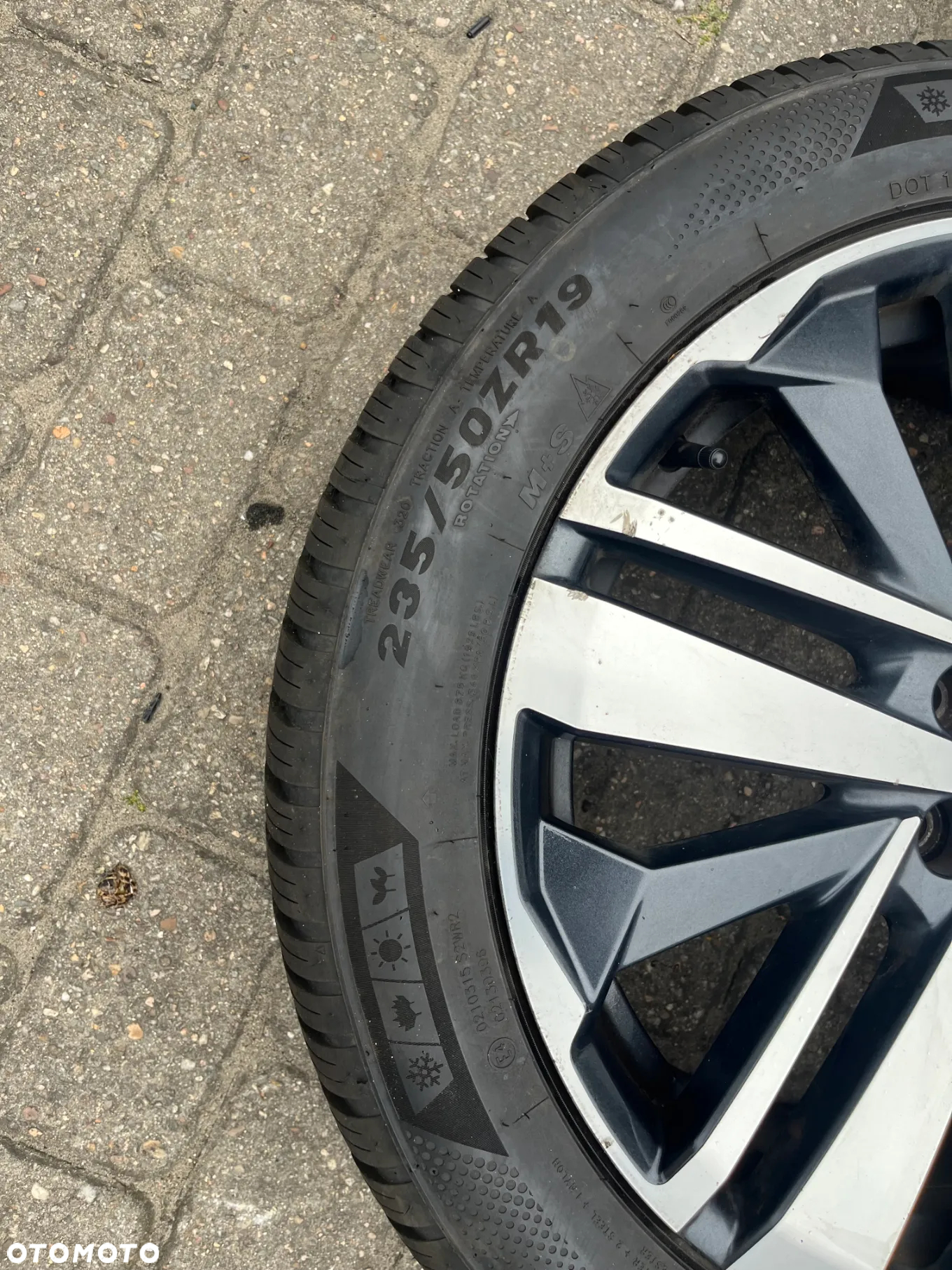 PEUGEOT 3008 II 5008 II GT 7,5x19 ET42 9820411177 FELGI ORYGINAŁ - 2