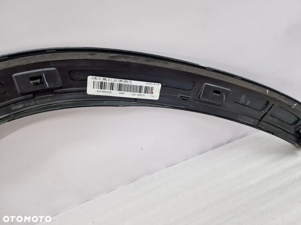 MERCEDES GLE W167 AMG 19- PRAWA TYLNA TYLNIA TYŁ LISTWA NA BŁOTNIK , NR A1678840000 , NR AUKCJI NLB124 - 12