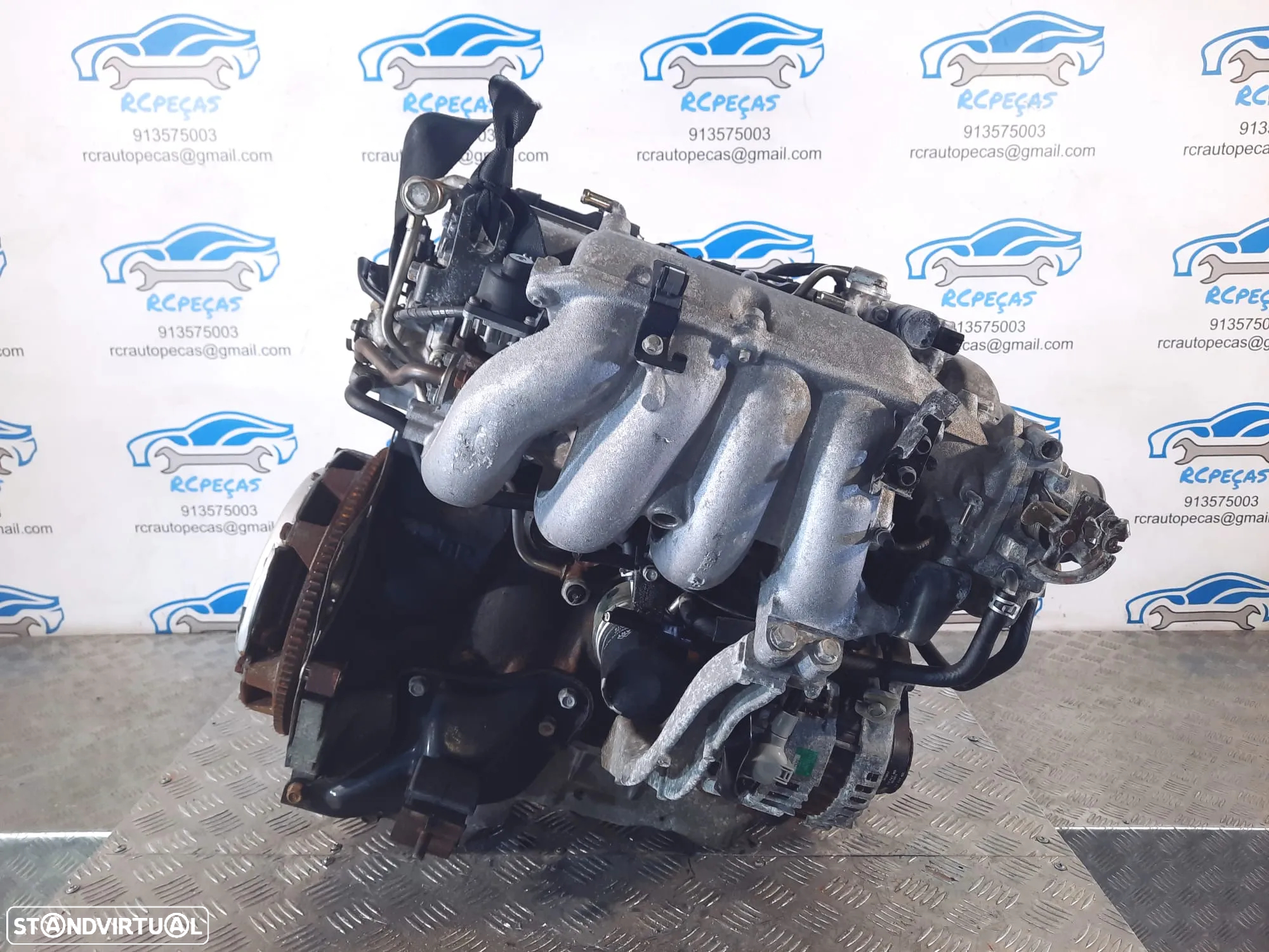 .MOTOR COMPLETO 1.8i 16V 146CV BP6D MAZDA MX5 MX-5 II 2 MK2.5 NB MOTOR ARRANQUE ALTERNADOR BIMASSA COMPRESSOR AR CONDICIONADO BOMBA DIRECAO TURBO INJETORES - 8
