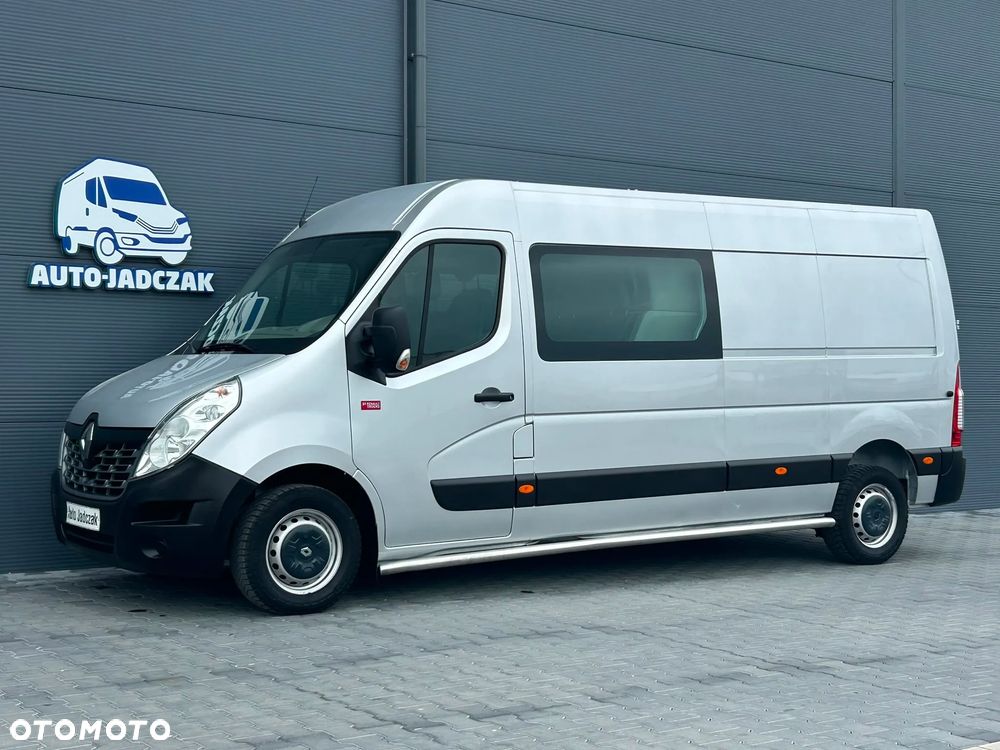 Renault Master 2.3 DCI 170KM L3H2 Brygadówka 6 OSÓB **Klima**2017R**DOKA**Dubel kabina**Super stan** - 1