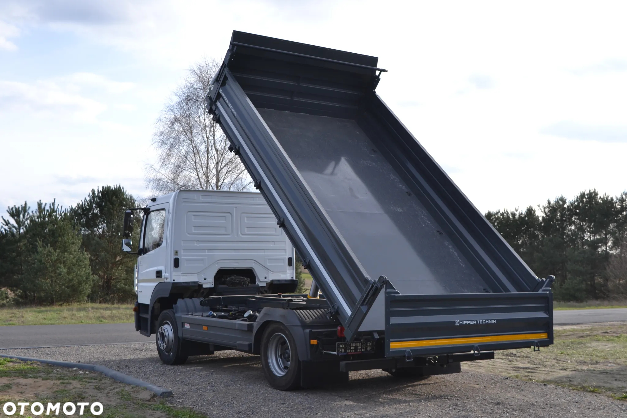 Mercedes-Benz Atego 1221 1224 Nowy 3-stronny WYWROT Kiper WYWROTKA Manual Blokada mostu TGL TGM - 3
