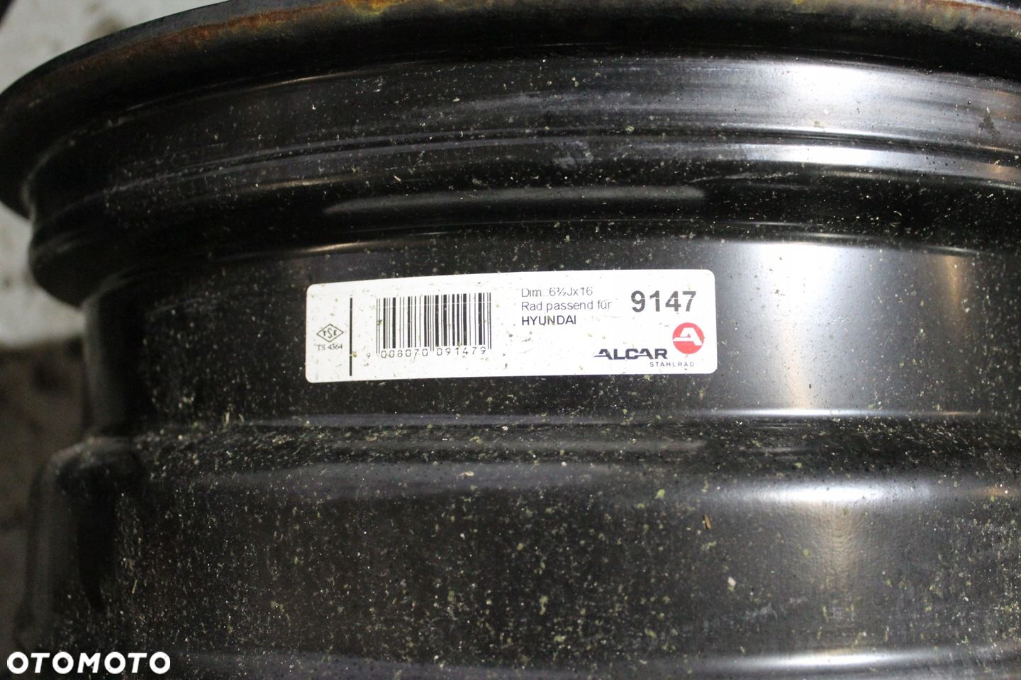 ALCAR HYUNDAI CEED PRO CEED I30 16cali 5x114,3 ET51 6.5J TPMS - 8