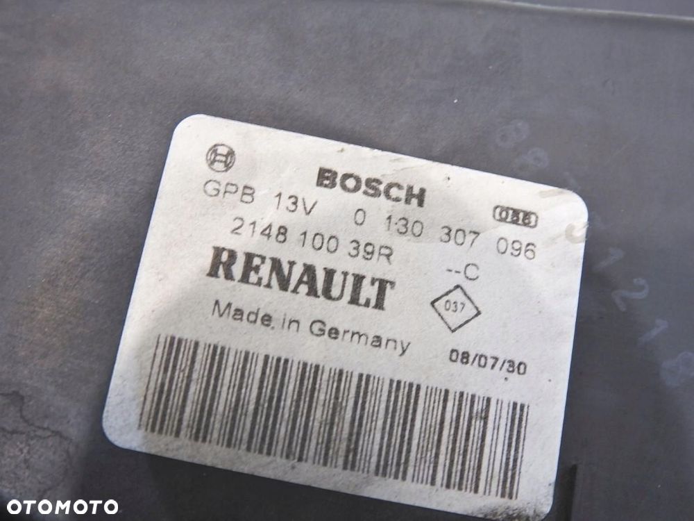 WENTYLATOR CHŁODNICY RENAULT LAGUNA III 2.0 DCI 214810039R 0130307096 - 6