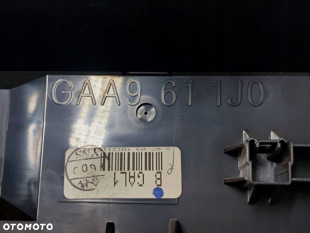 WYŚWIETLACZ + KRATKI NAWIEWU MAZDA 6 II GH GAA9611J0 GS1D-55311 - 6