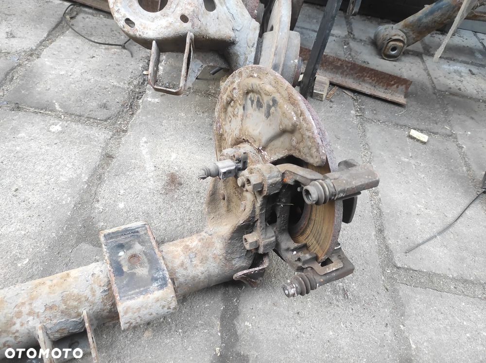 VW CADDY 3 04-15R 2K0 KRÓTKI BELKA ZAWIESZENIA TYŁ TYLNA !!!! - 3