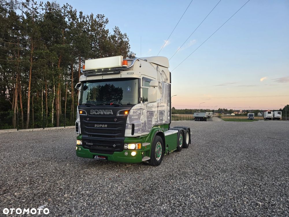 Scania R500 V8 /Pusher/ACC/SCC/RETARDER/OŚ Skrętna i Podnoszona - 3