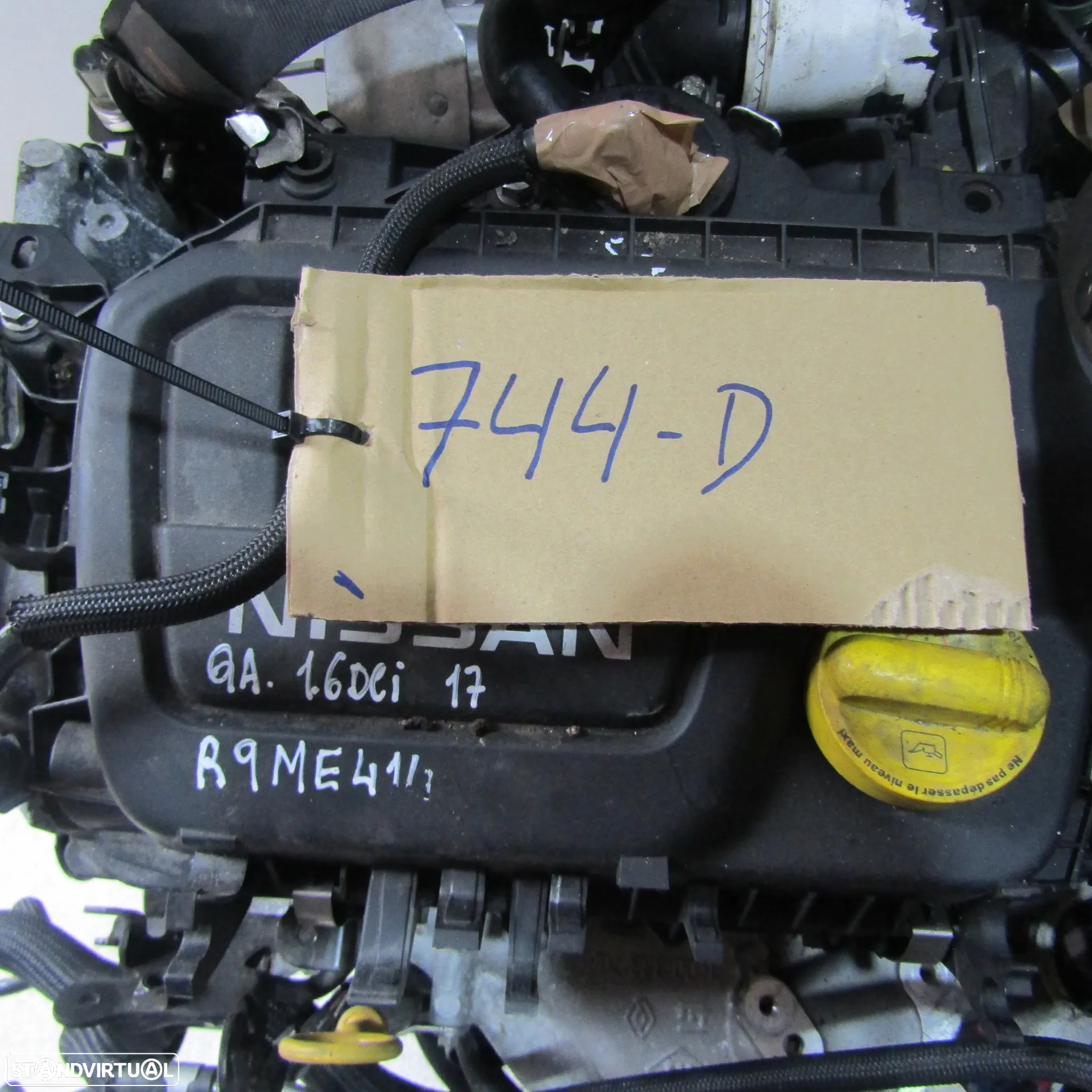 Motor Nissan /Renault 1.6 Dci com referencia R9M4144 - 3