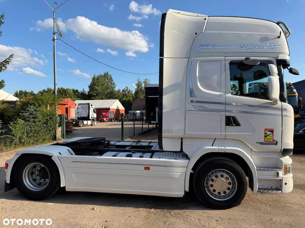 Scania R450 CROWN EDITION / HYDRAULIKA DWUOBWODOWA + 2 ZBIORNIKI PALIWOWE / RETARDER / LAMPY LED / TACHOGRAF NOWEJ GENERACJI GEN2v2 / FULL SPOJLERY / PIĘKNA SCANIA 2017 ROK !! - 4