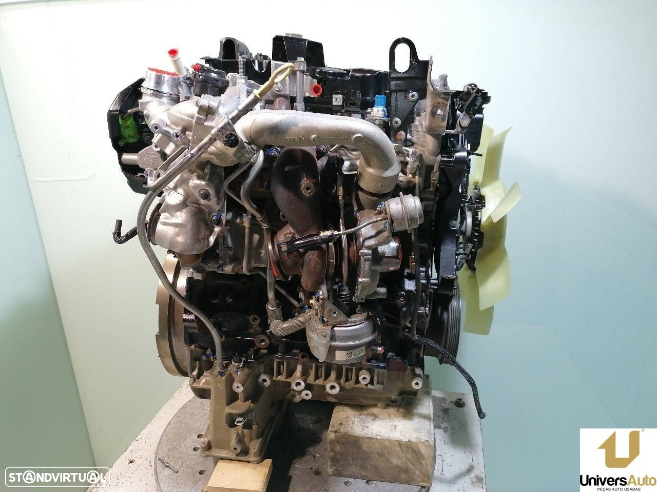 MOTOR COMPLETO NISSAN NP300 NAVARA PICK-UP 2015 -YS23 - 3
