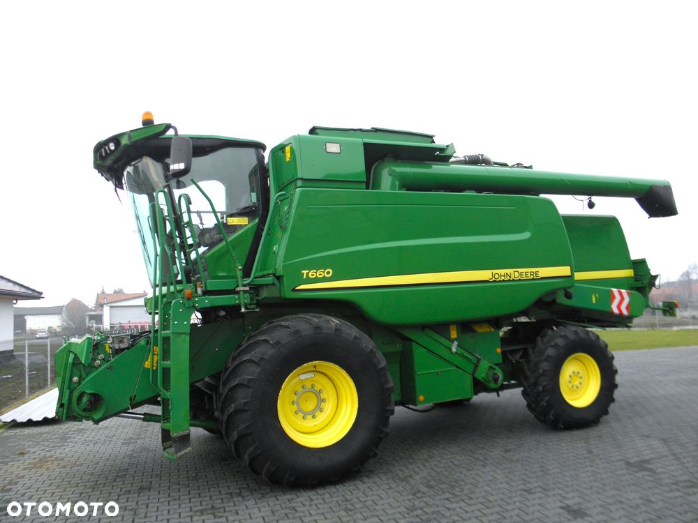 John Deere T 660 2012 Rok, heder 7,6m, Nowsza Wersja, Nie Malowany, Stan Bardzo Dobry - 5