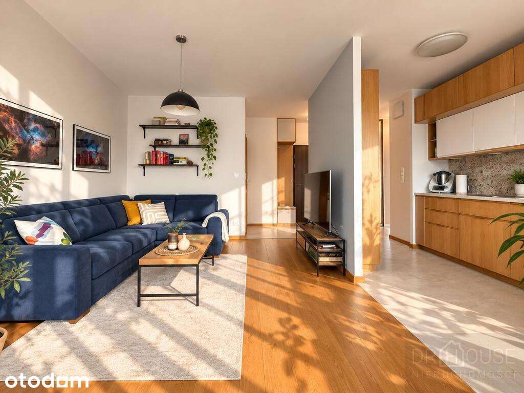 Apartament 54 m2 z tarasem, Stare Podgórze