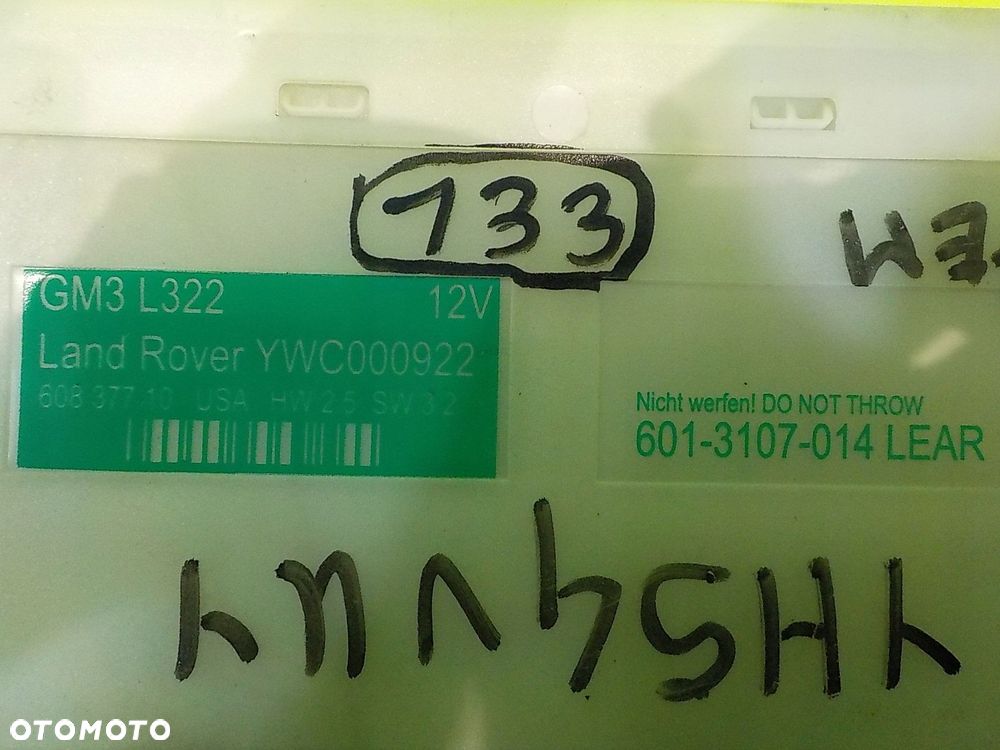 RANGE ROVER L322 4.4 V8 04r 5D modul komfortu YWS000922 - 6