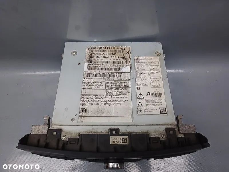 radio nawigacja navi command mercedes w218 w207 w212 lift a2129005327 - 4