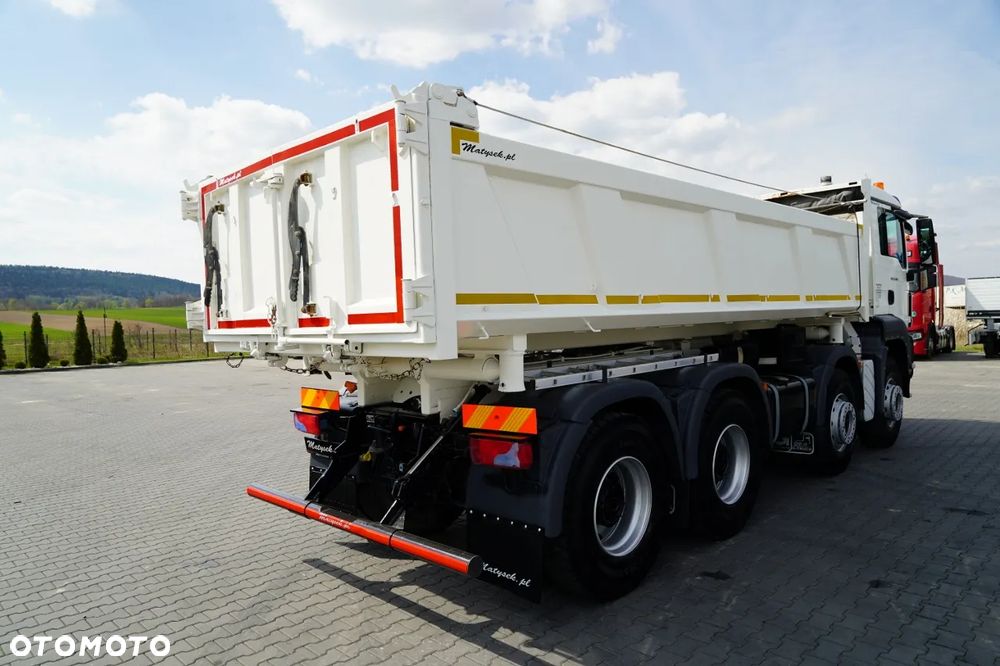 MAN TGS 35.400 / 8X4 / WYWROTKA 2 STR / HYDROBURTA / BORDMATIC / AUTOMAT / EURO 5 EEV - 14
