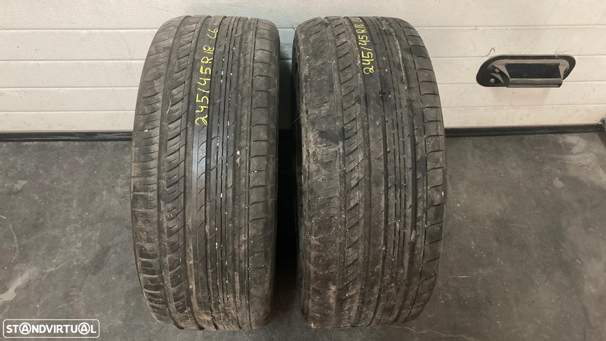 JOGO DE JANTES (4) ORIGINAIS CITROEN COM PNEUS 245/45 R18 - 3