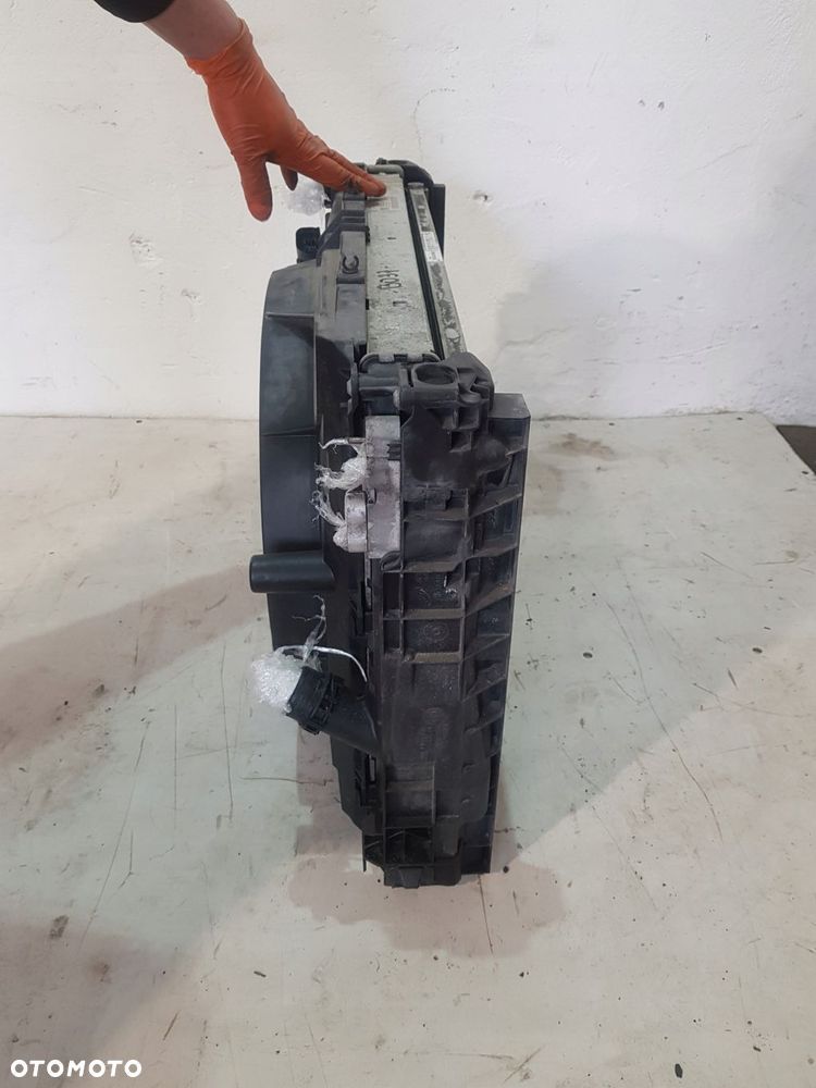 chłodnica wody wentylator 7563259 bmw e90 e91 lci 2.0b eur n43 - 4
