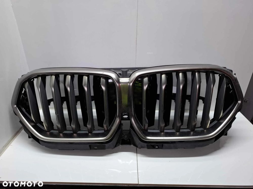 GRILL PRZEDNI PRZÓD ATRAPA PRZEDNIA CHŁODNICY NERKI ŻALUZJA BMW X5 G05 5113226775 SATYNA