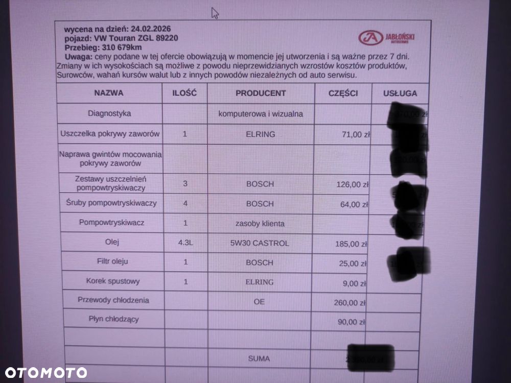 Volkswagen Touran 1.9 TDI - 12