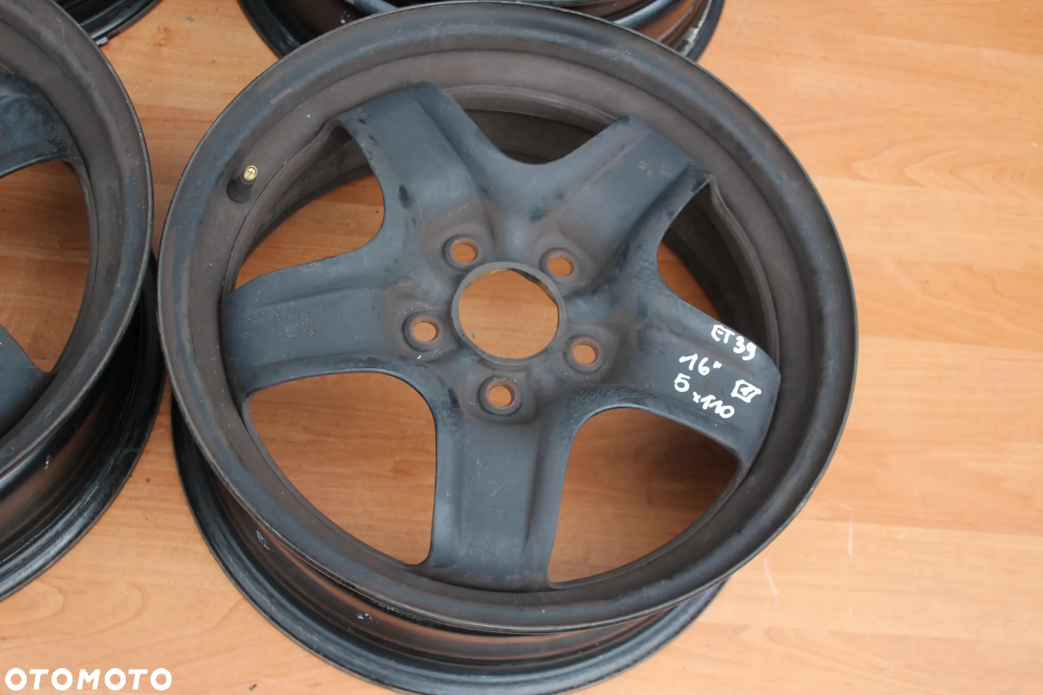 FELGI STALOWE STRUKTURALNE OPEL ZAFIRA A B ASTRA H MERIVA B VECTRA C SIGNUM 16 CALI 5X110 ET39 - 4