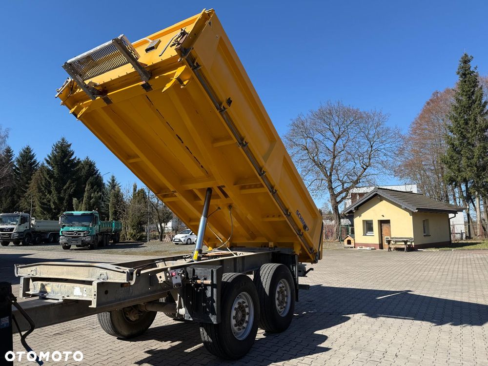 Schmitz Cargobull ZKI 18 przyczepa wywrotka tandem, plandeka, TOP! - 9