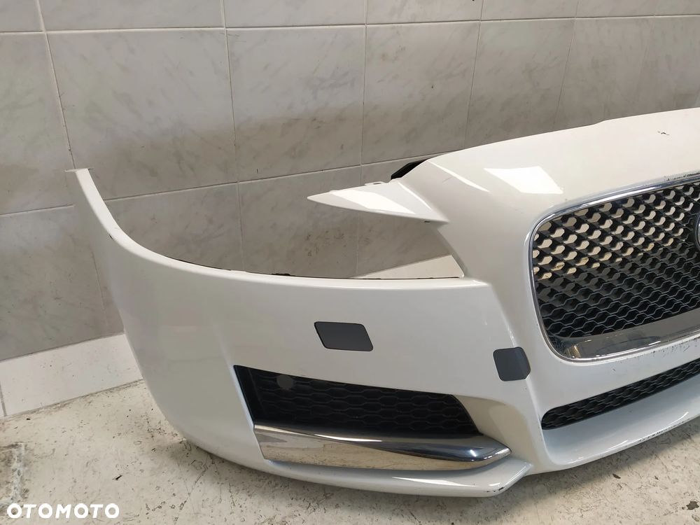 JAGUAR XF X260 ZDERZAK PRZÓD PRZEDNI KOMPLETNY SPRYSKIWACZE GRILL ATRAPA CHŁODNICY ZNACZEK ORYGINAŁ - 6