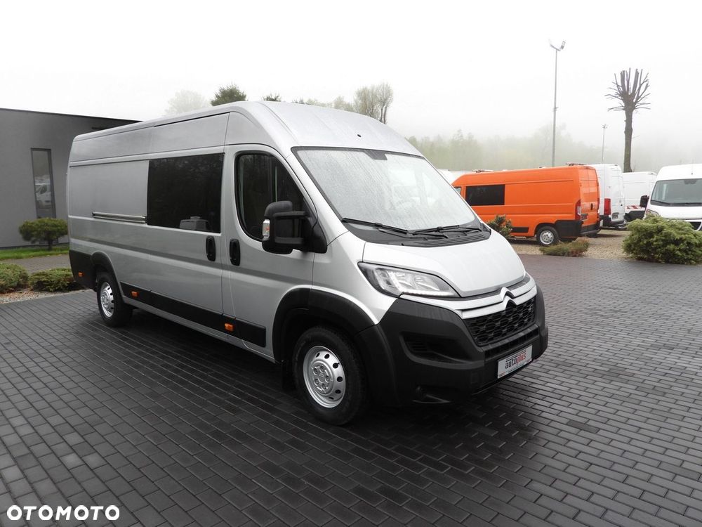 Citroën JUMPER  FURGON BRYGADÓWKA  7 MIEJSC TEMPOMAT LEDY KLIMATYZACJA  165KM - 5