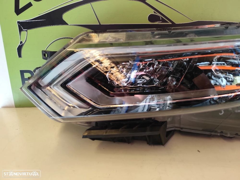 NISSAN QASHQAI J11 FAROL LED ESQUERDO - FF516 - 9