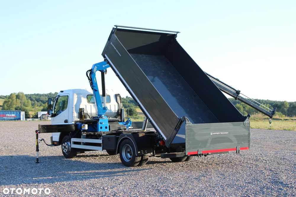 FUSO Mitsubishi Canter 9C18 Nowy 3-stronny Wywrot Kiper Wywrotka Nowy Żuraw HDS DN 7.7 S2 Ładowność: 4000 kg Fassi - 6