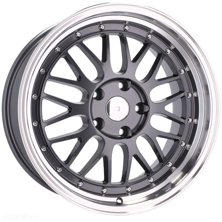 4x Felgi 17 m.in. do BMW 2 F22 3 E36 E46 E90 E92 F30 F31 4 F32 X1 E84 Styl BBS LM - A1025 - 10
