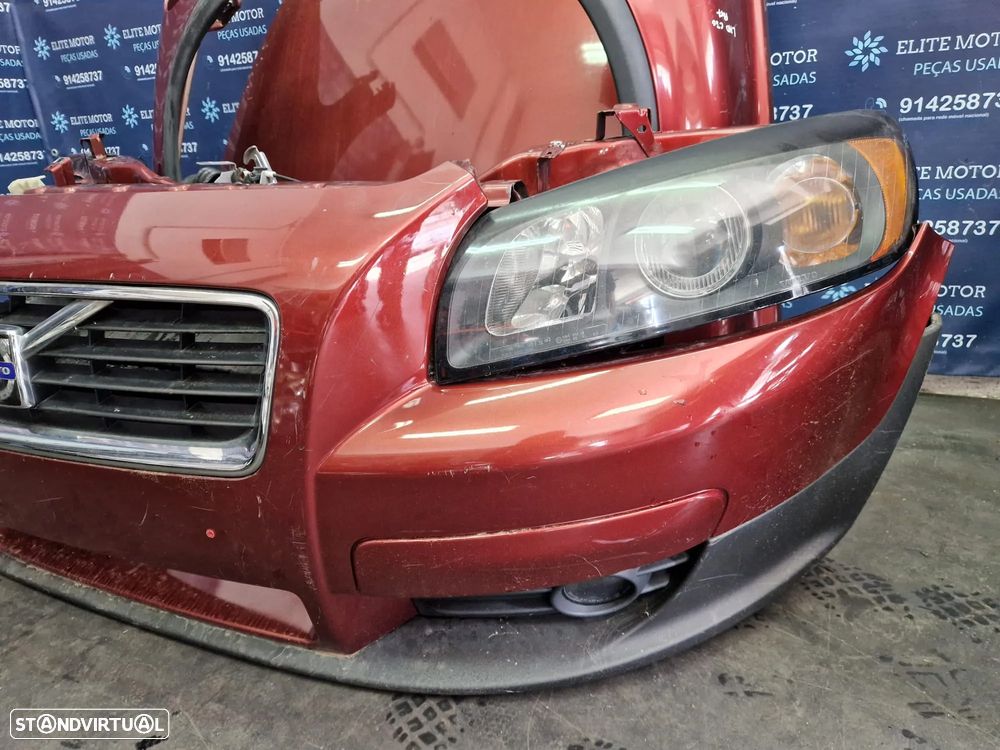 Frente completa usada VOLVO C30 parachoques capot oticas guardalamas radiador - 4