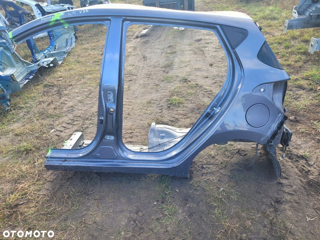 HYUNDAI I10 II ĆWIARTKA LEWA TYŁ TYLNA PRÓG SŁUPEK DŁUGA - 1