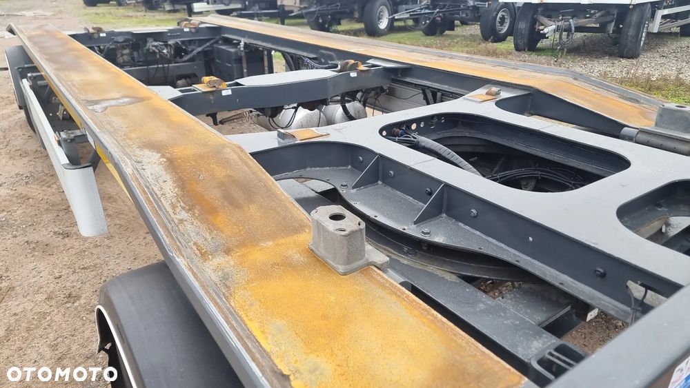 Huffermann 52.000zł netto PRZYCZEPA HAKOWIEC DO KONTENERÓW DO ZŁOMU 2020  ST.BDB MOŻLIWOŚĆ TRANSPORTU - 9