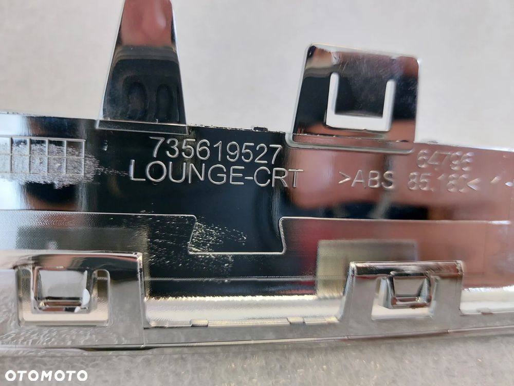 LISTWA ZDERZAKA PRZÓD FIAT 500 LIFT 735619527 - 5