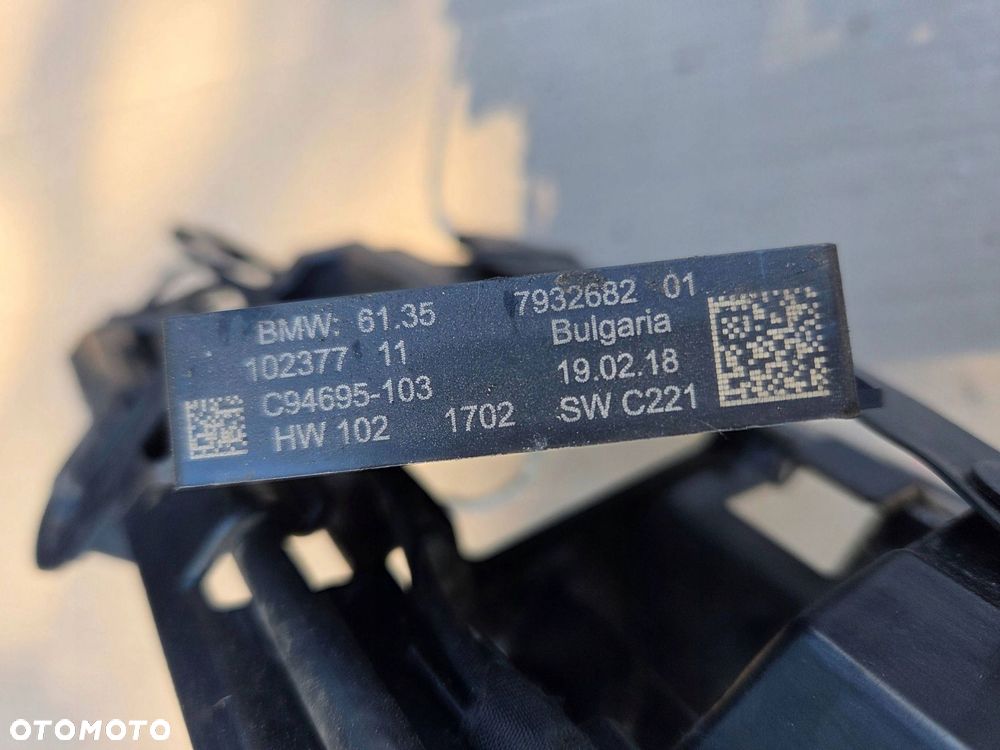 bmw 3 f30 f31 ślizg zderzaka tylnego tył moduł smart opener komlet 7256921 - 5