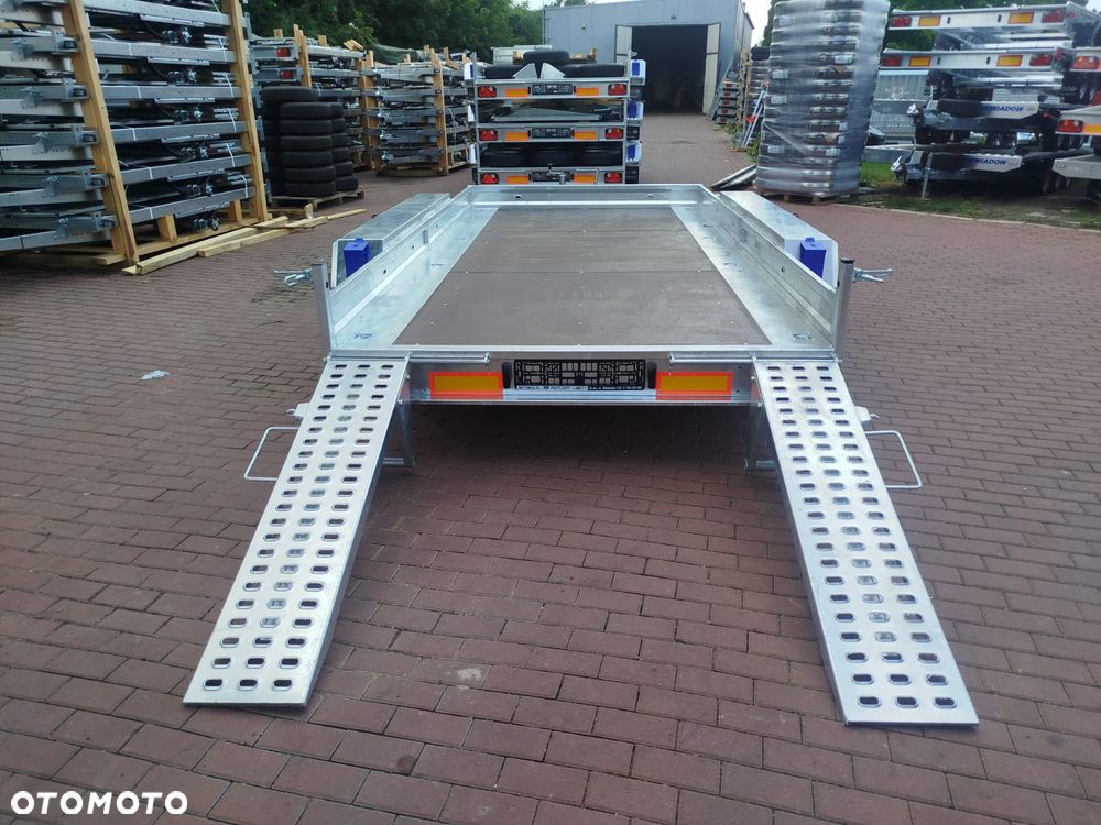 Niewiadów Przyczepa do przewozu sprzętu budowlanego Niewiadów K4035 406x195cm 3500kg 3 osie pod koparke koparka walec MOTOMUS - 13