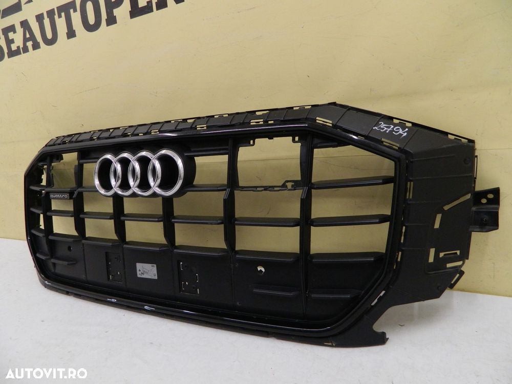 Grila radiator Audi Q8 S-Line facelift,  2019, 2020, 2021, 2022, 2023, cod origine 4M8853651D. - 3