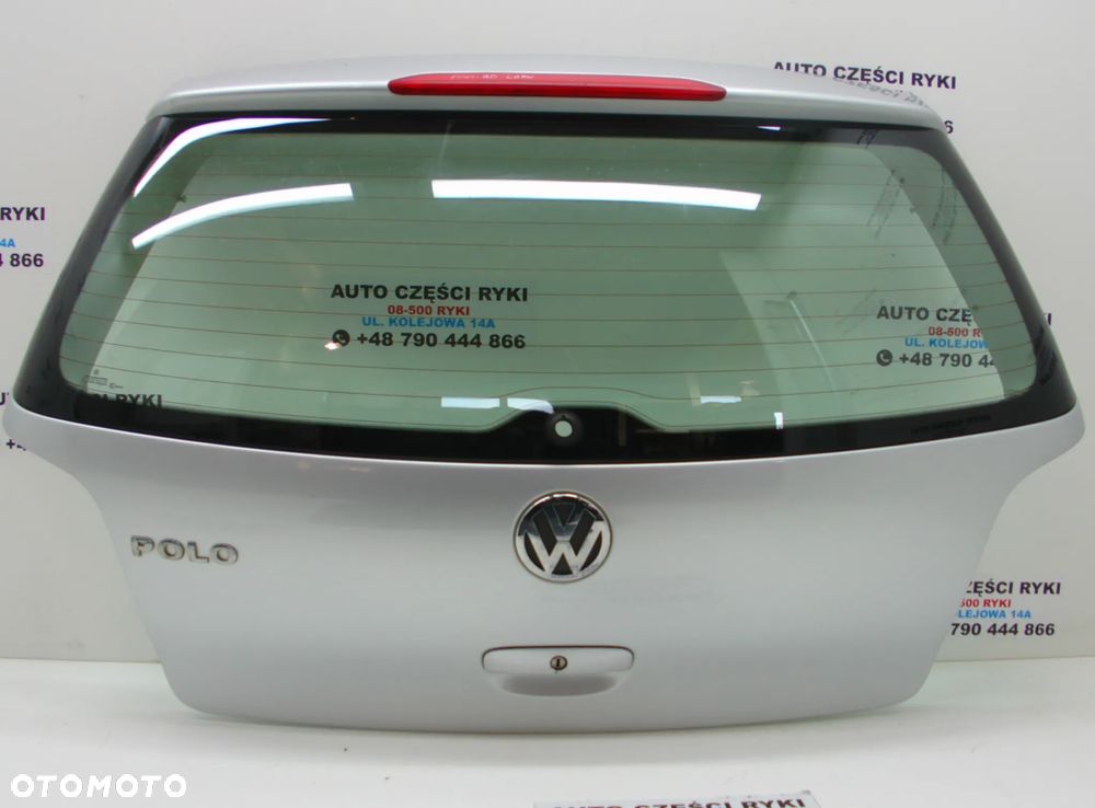 VW Polo 9N Klapa bagażnika LA7N - 1