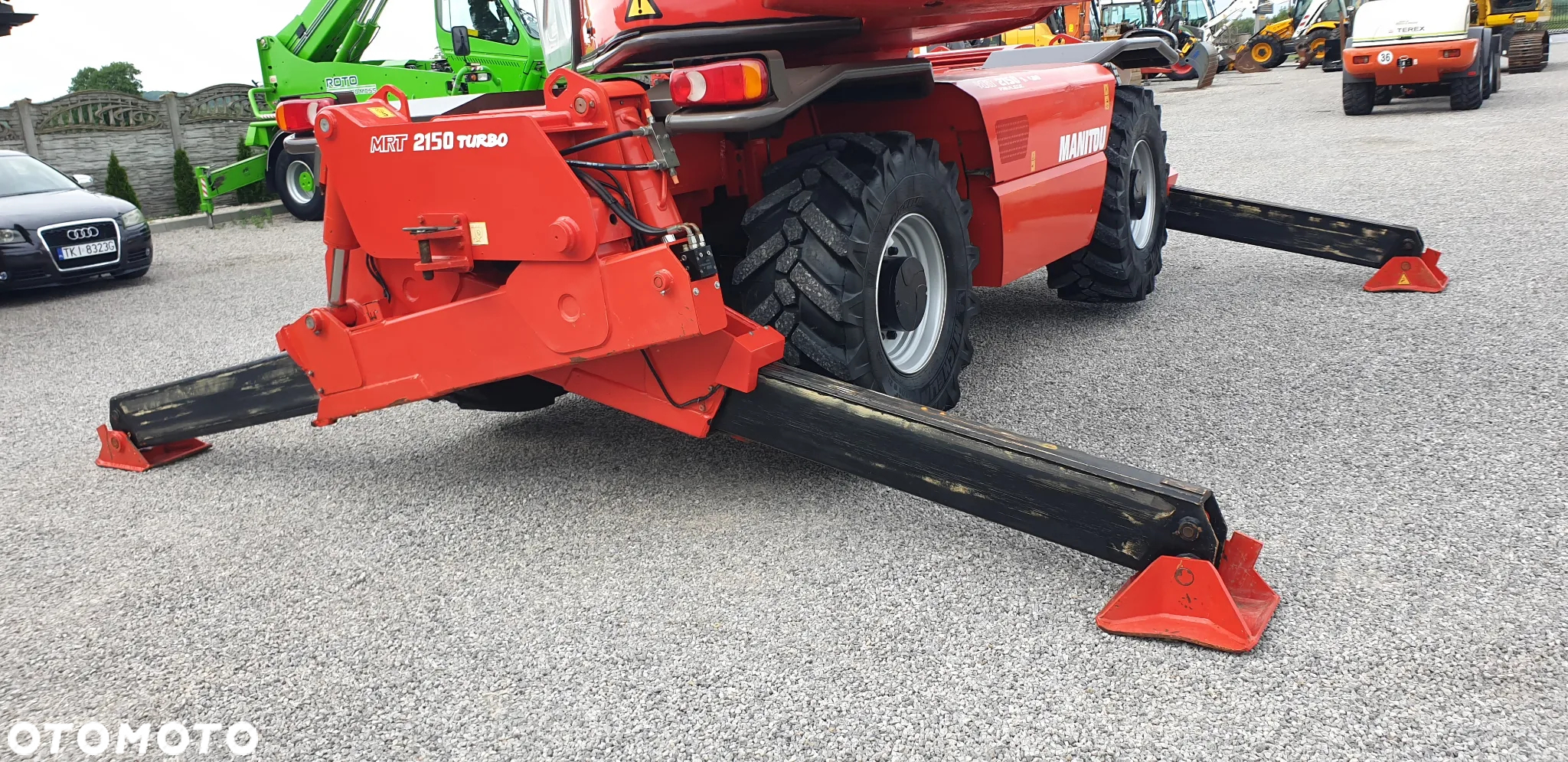 Manitou MRT2150 Privilege kosz hydr. skrętny / wciągarka/widły hydr./pilot/ sprowadzona - 34