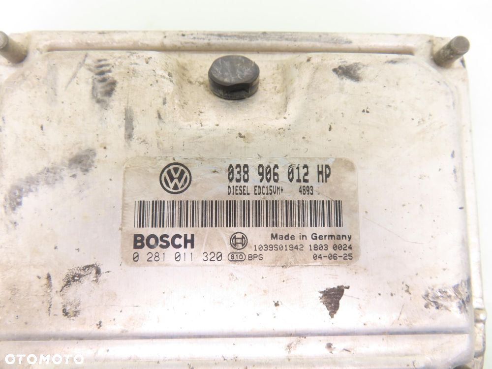 STEROWNIK SEAT IBIZA III (6L1) 1.9 SDI 038906012HP 0281011320 - 4