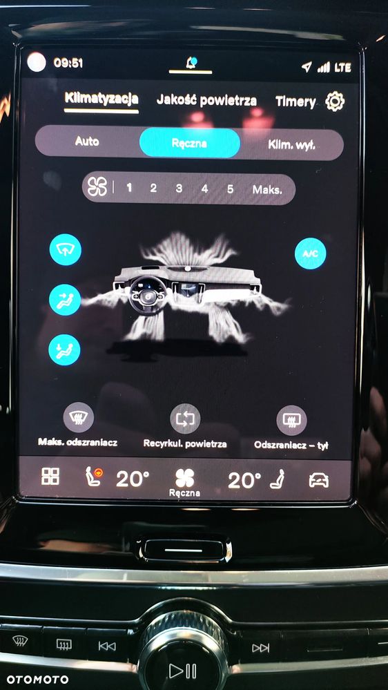 Volvo V90 T6 AWD Plug-In Hybrid Plus Dark - 19