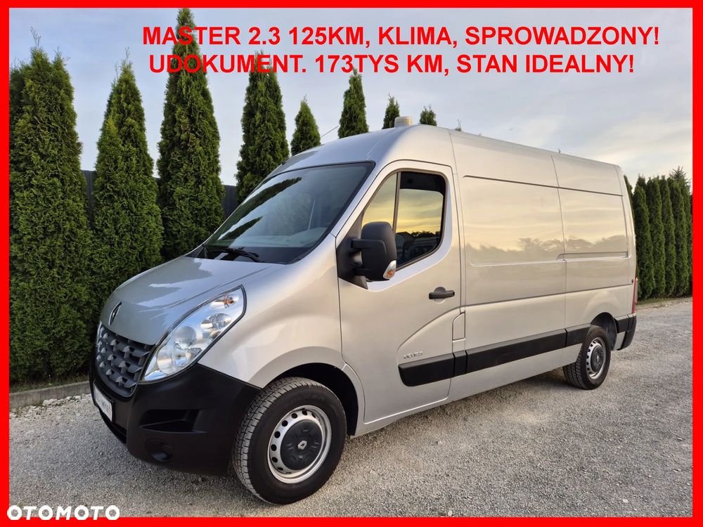 Renault Master 2.3 125KM ŚLICZNY Bez AdBlue** - 2