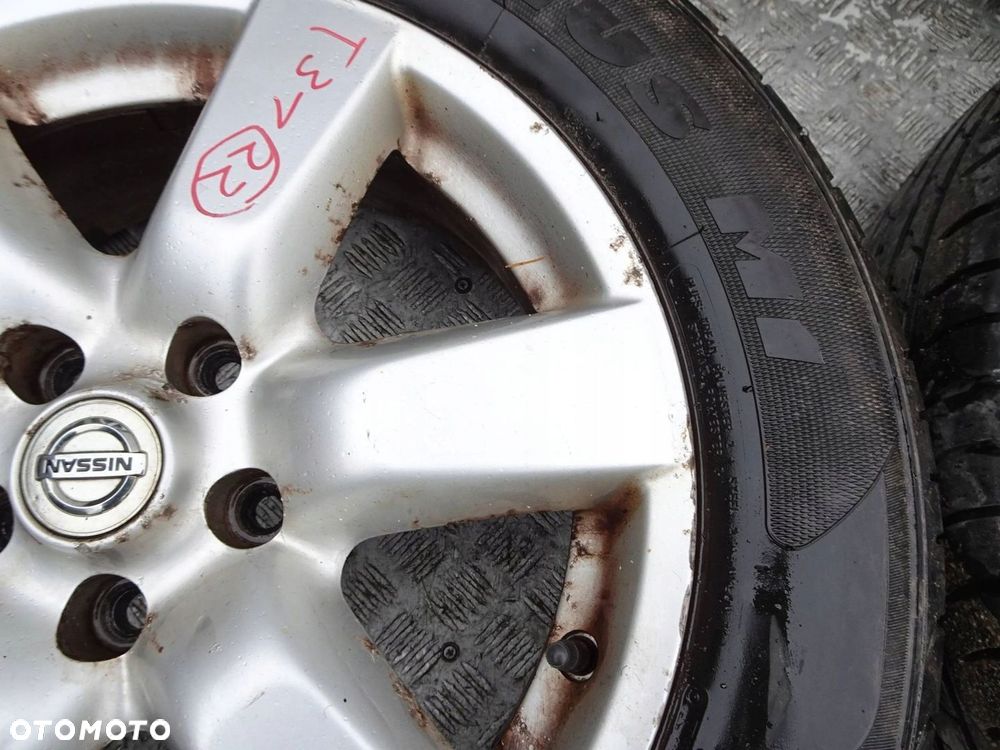 Alufelgi z oponami KPL. Nissan X-Trail T31 17" 5x114.3 ET 45 - 6