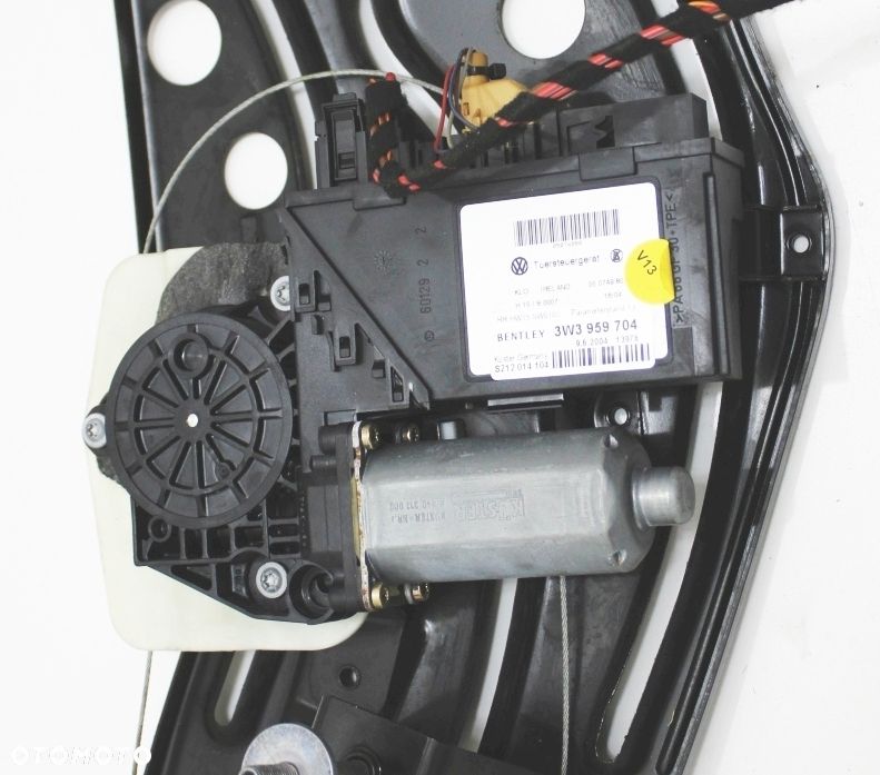 Silniczek silnik podnośnika szyby tylnej prawej lewej tył prawy lewy OE Bentley Continental GT 3W3959704 3W3959704 - 1
