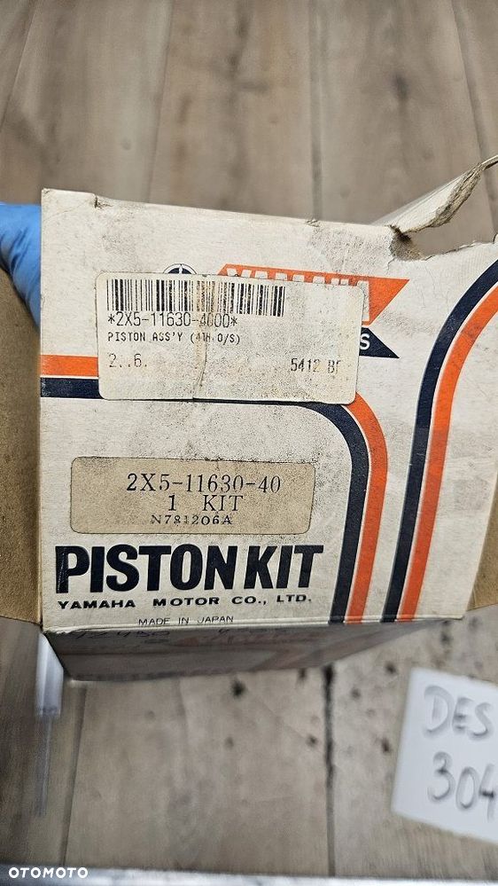 Tłok pierścienie sworzeń Yamaha YZ400  2X5-11630-40 - 10