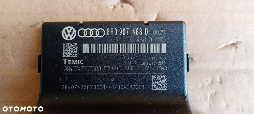 Moduł sterownik komputer Gateway A4 B8 Lift 8R0907468D - 2