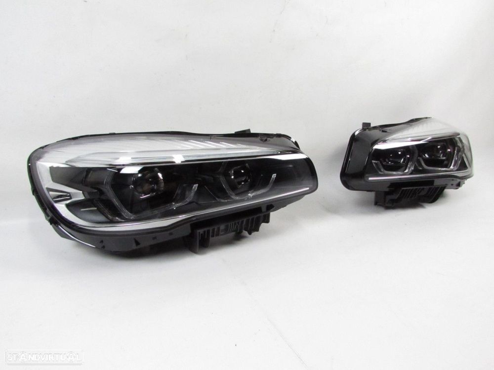 Conjunto de faróis LED Seminovo/ Original BMW 2 Active Tourer (F45)/BMW 2 Gran T... - 2