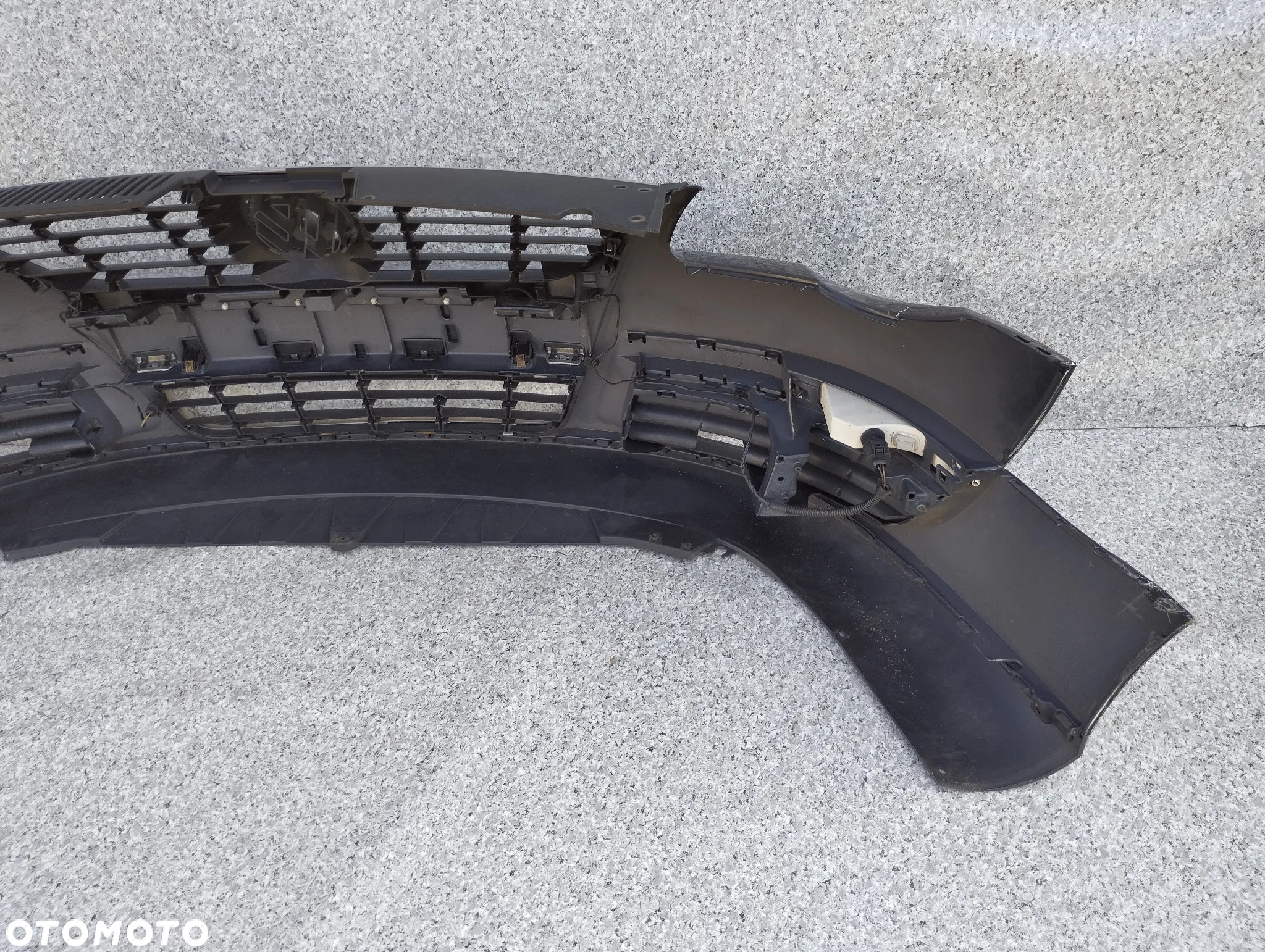 VW Passat B6 zderzak przód przedni Grill - 7
